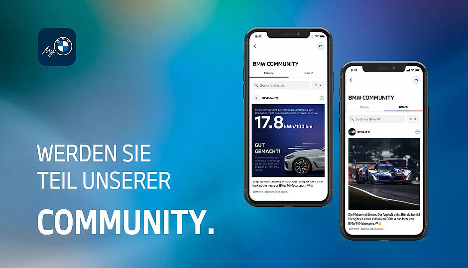Werden Sie Teil unserer Community.